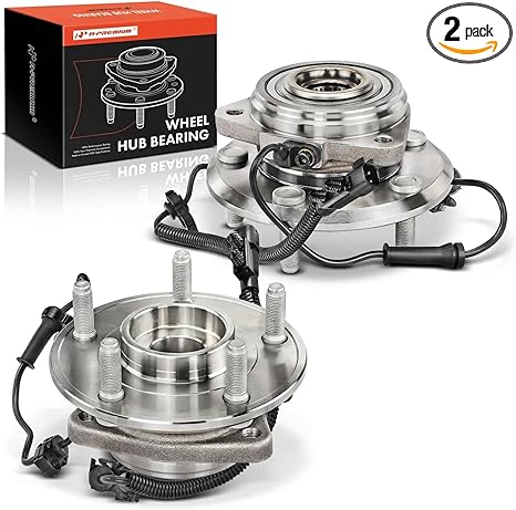 SCITOO Wheel Hub Bearing Assembly Set (2‑Pack) for 2007–2014 Jeep Wrangler, 5‑Lug, 513272